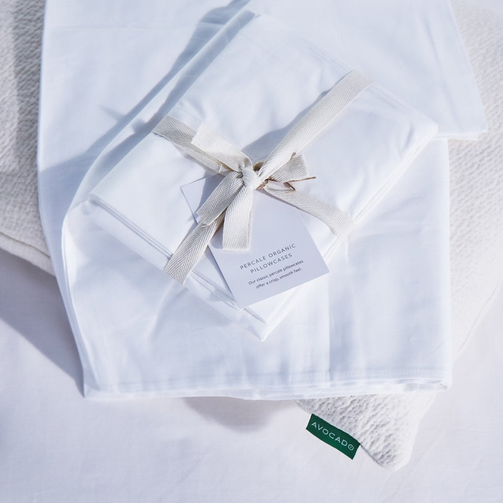 Sateen Organic Cotton Pillowcases 300TC