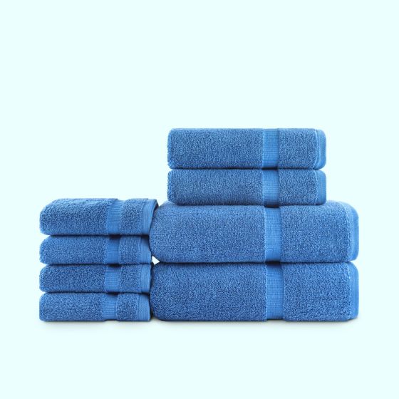 Luxury Resort  8 Piece  Cotton Towel Set by Belem