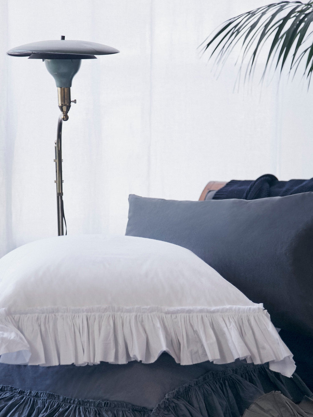 Tat Cotton Decorative Pillow - Iris
