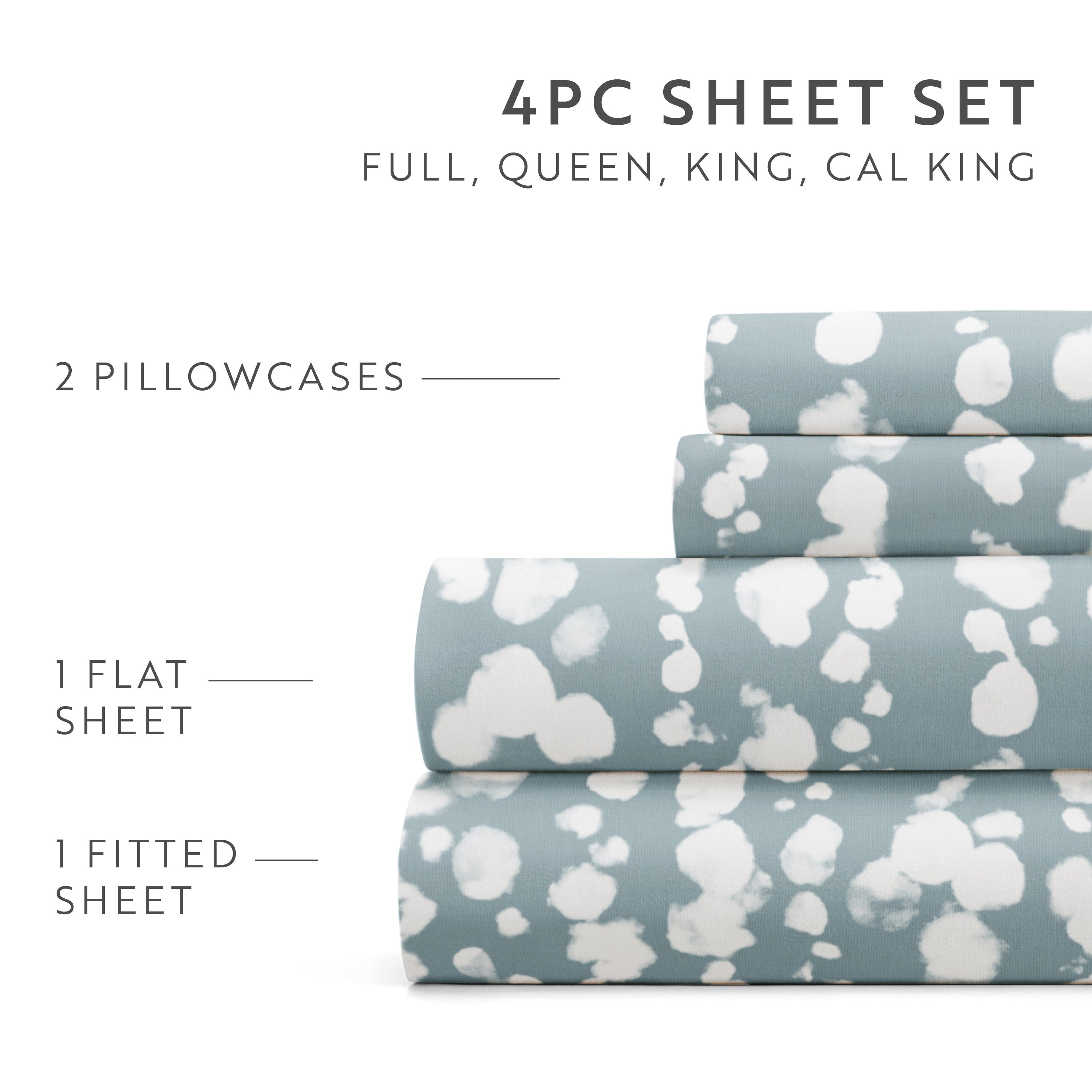 Tie Dye Patterned Sheet Set