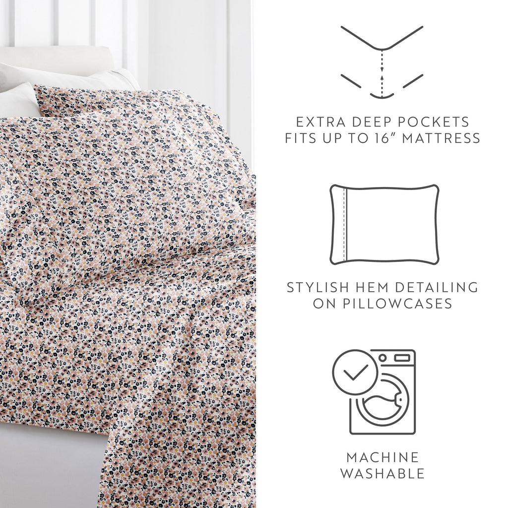 Floral Dream 4-Piece Pattern Sheet Set