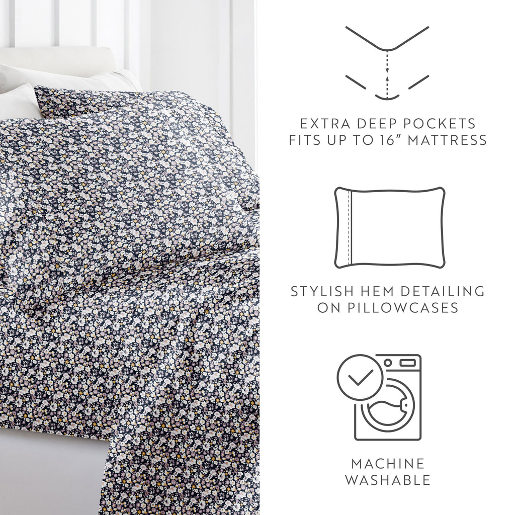 Floral Dream 4-Piece Pattern Sheet Set