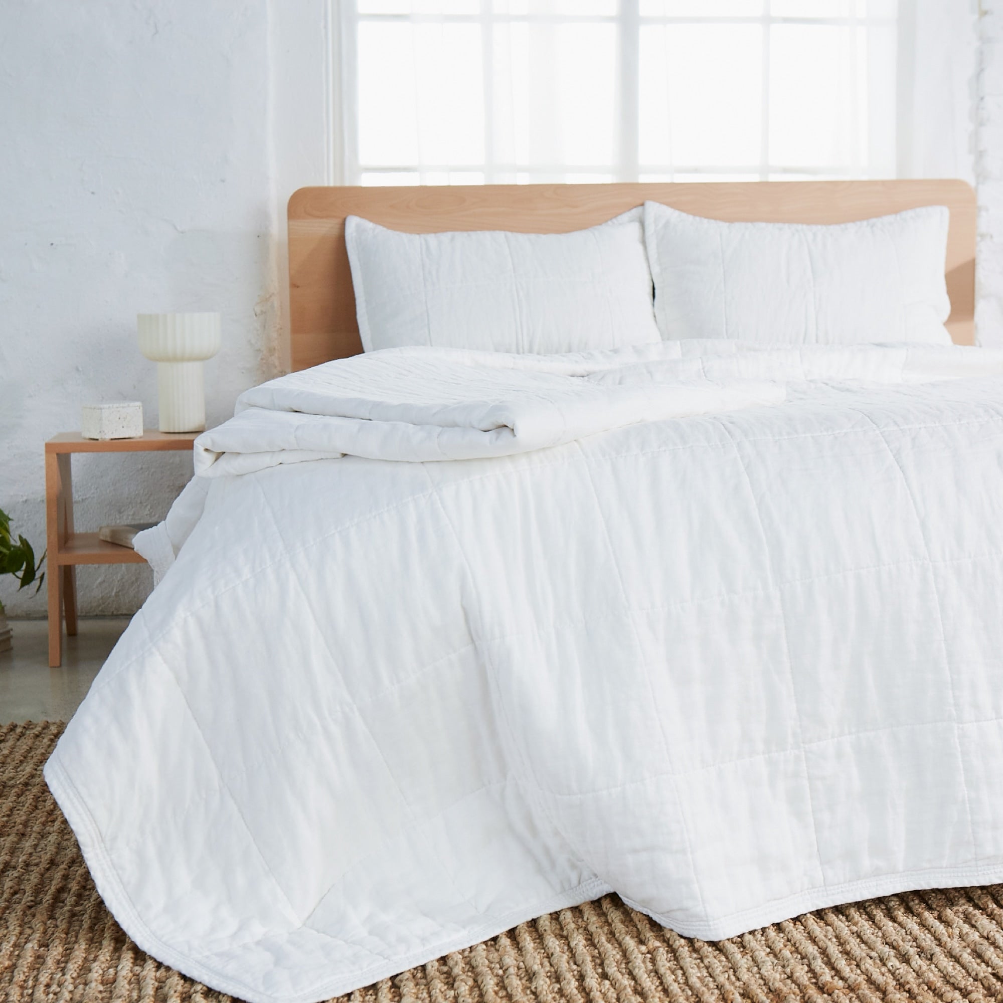 Natural Linen Quilt