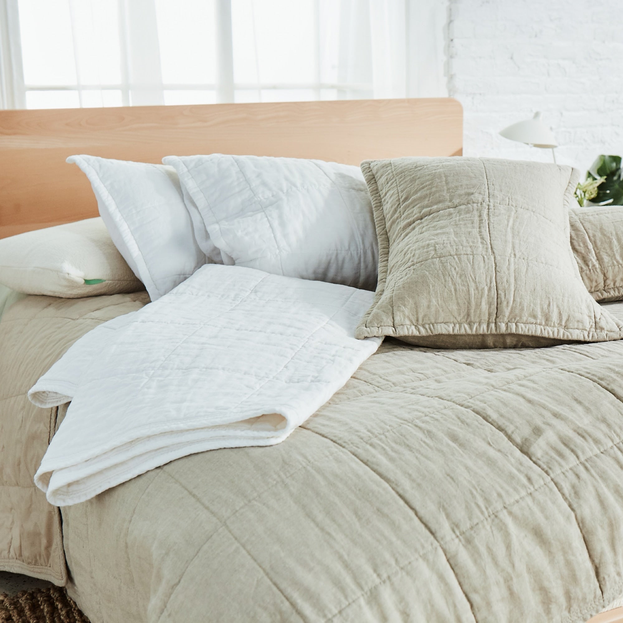 Natural Linen Quilt