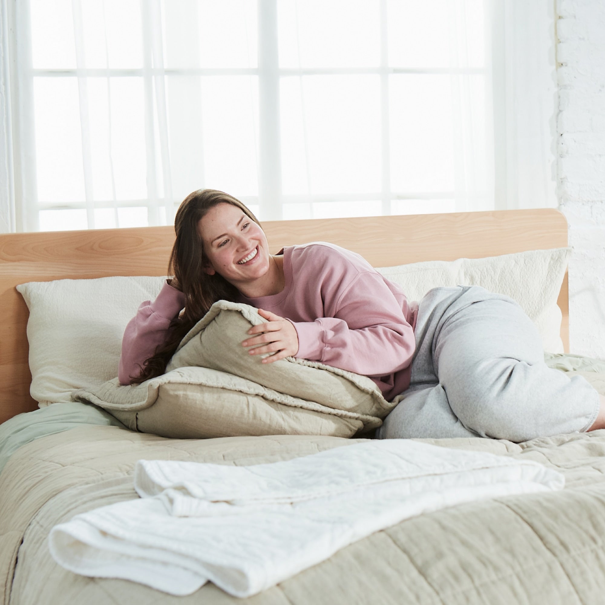 Natural Linen Quilt