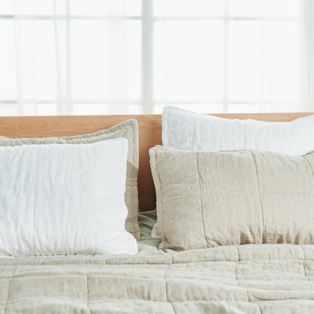 Natural Linen Shams