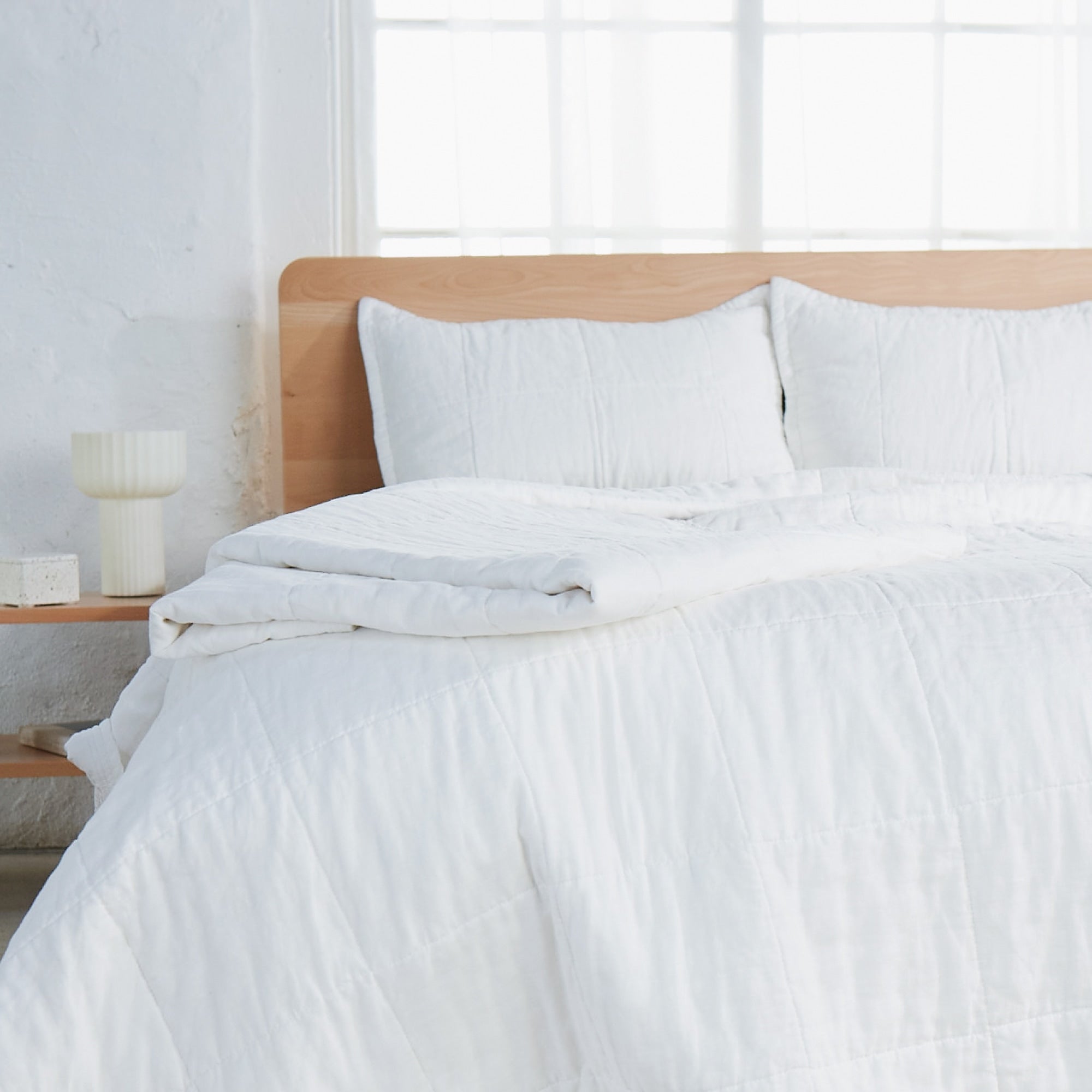 Natural Linen Quilt