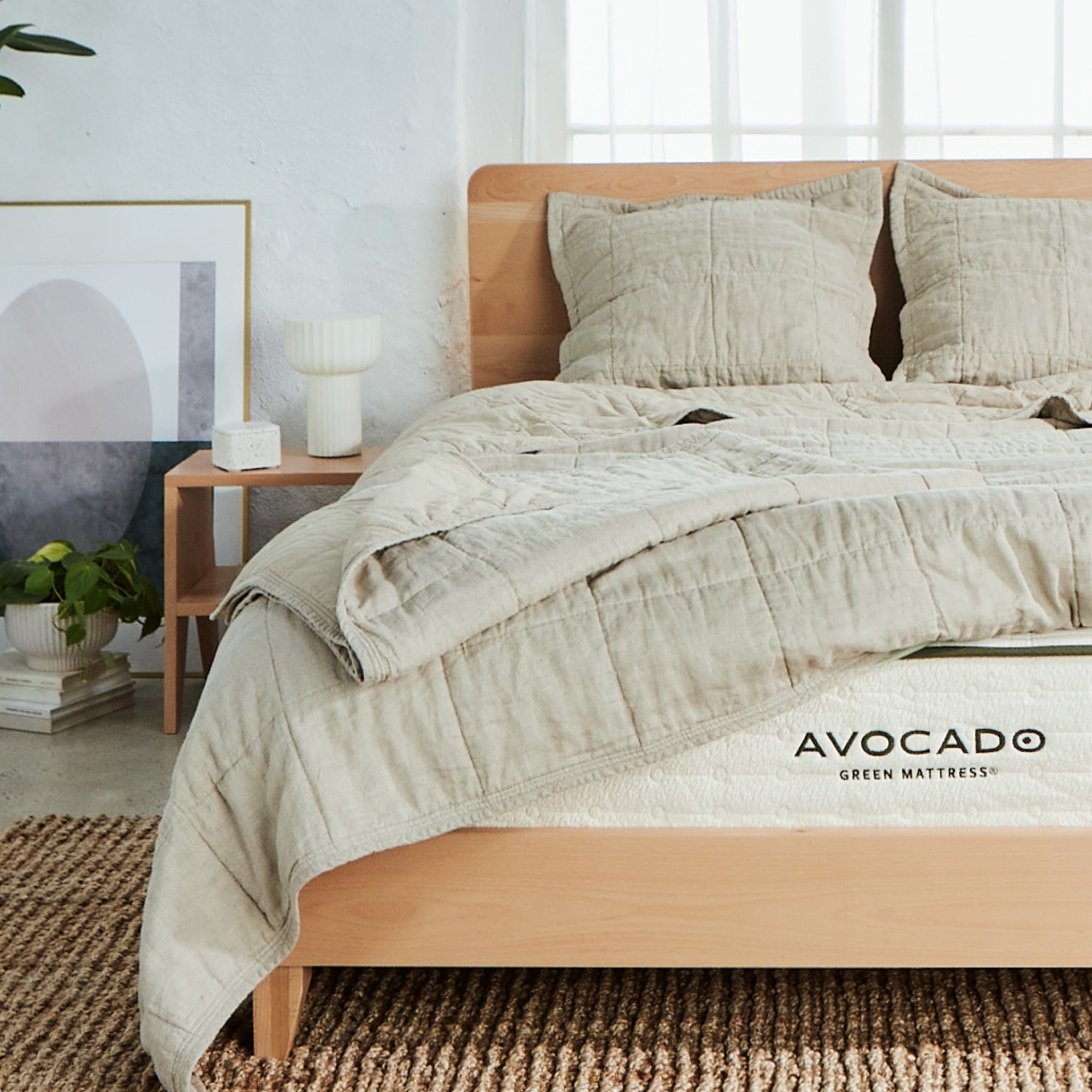 Natural Linen Quilt