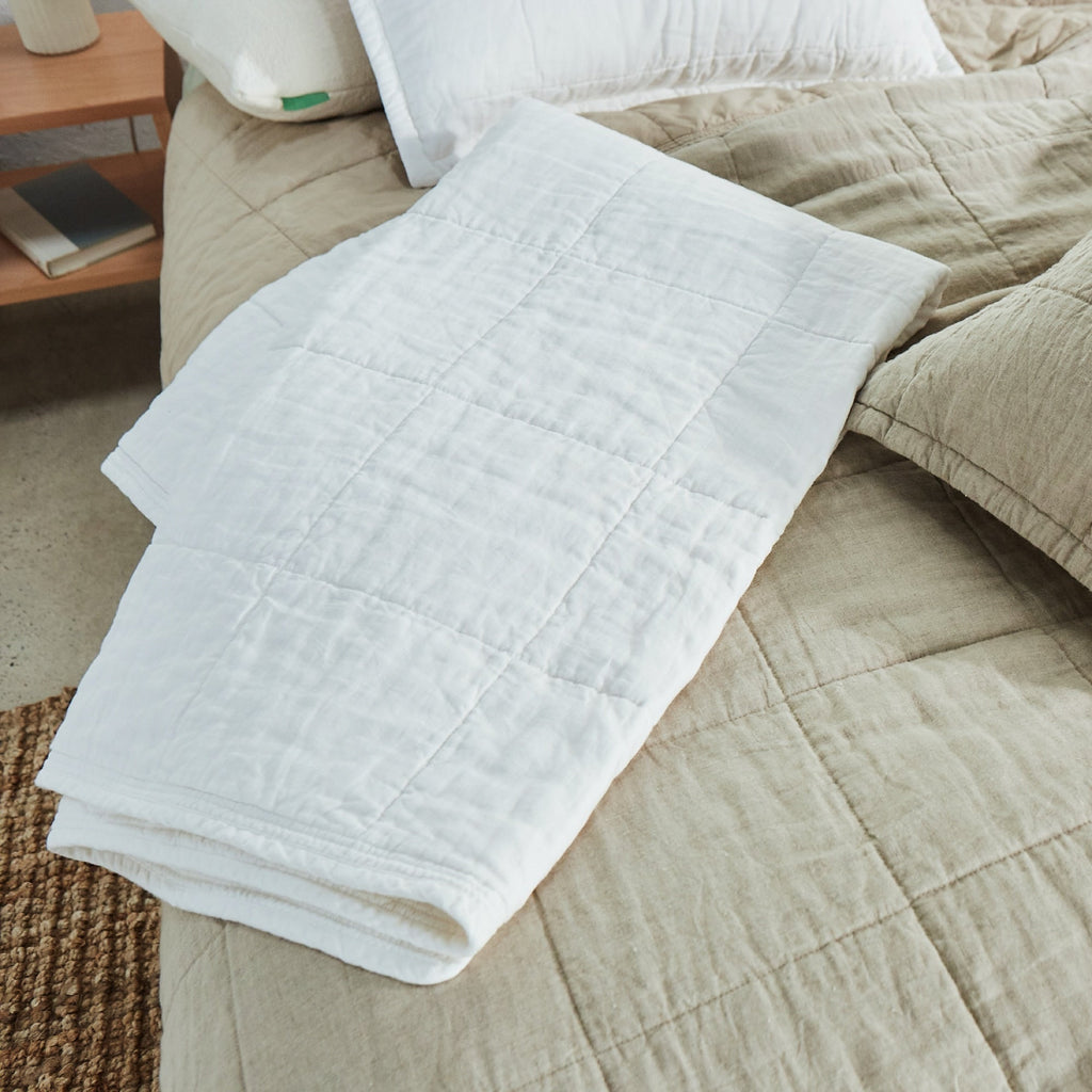 Natural Linen Quilt