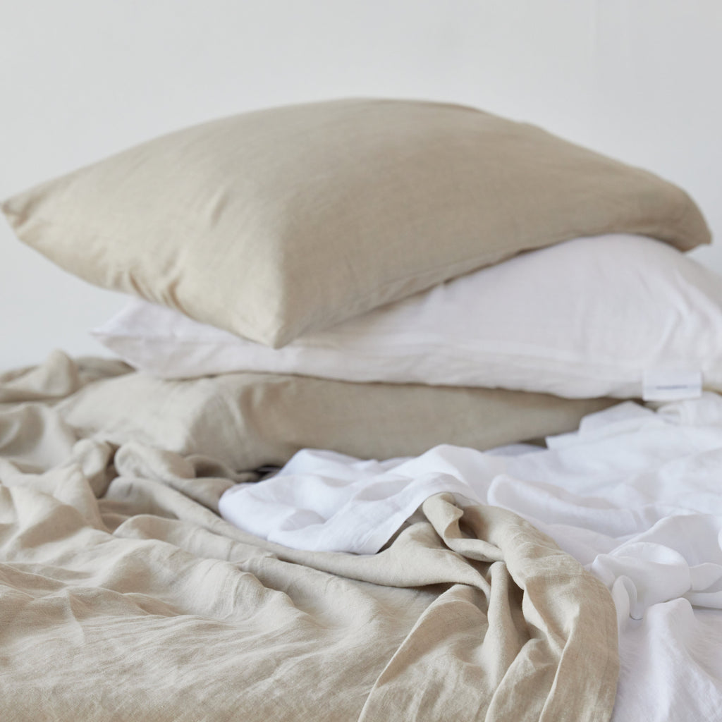 Natural Linen Sheets