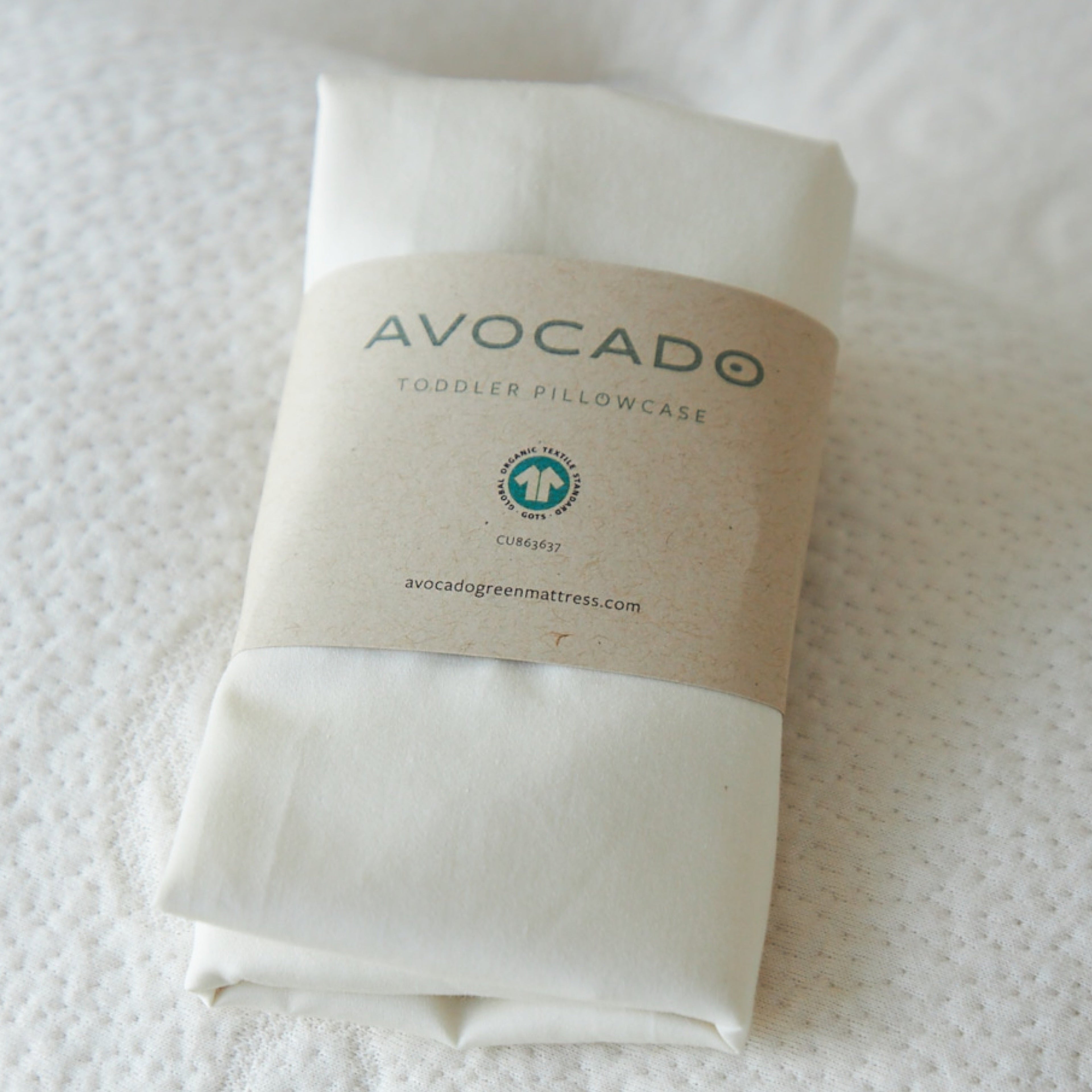 Avocado Green Mattress Organic Mini Toddler Travel Pillow Pillowcase Fits Cotton Natural Healthy Best
