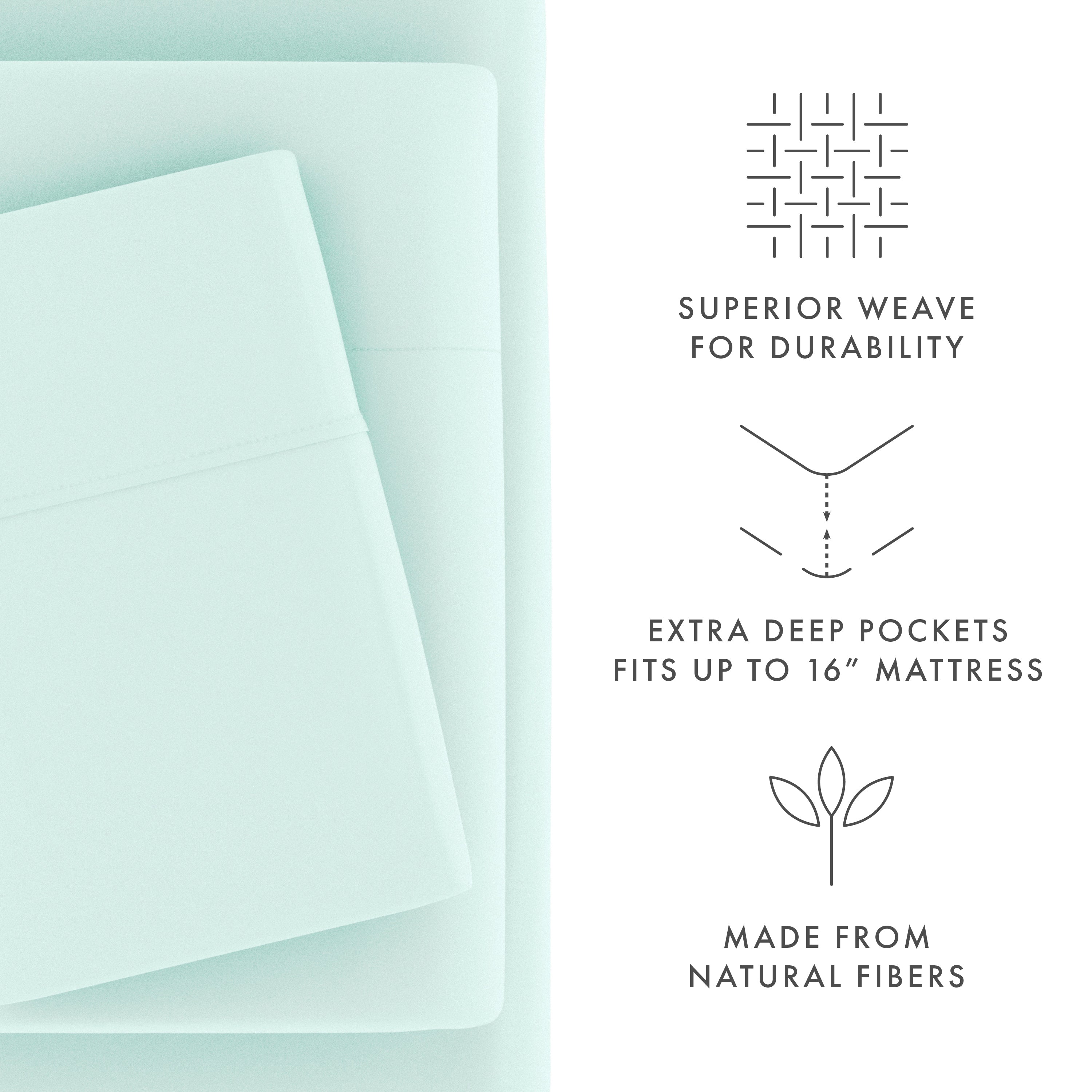 Bamboo Cooling 4 Piece Sheet Set
