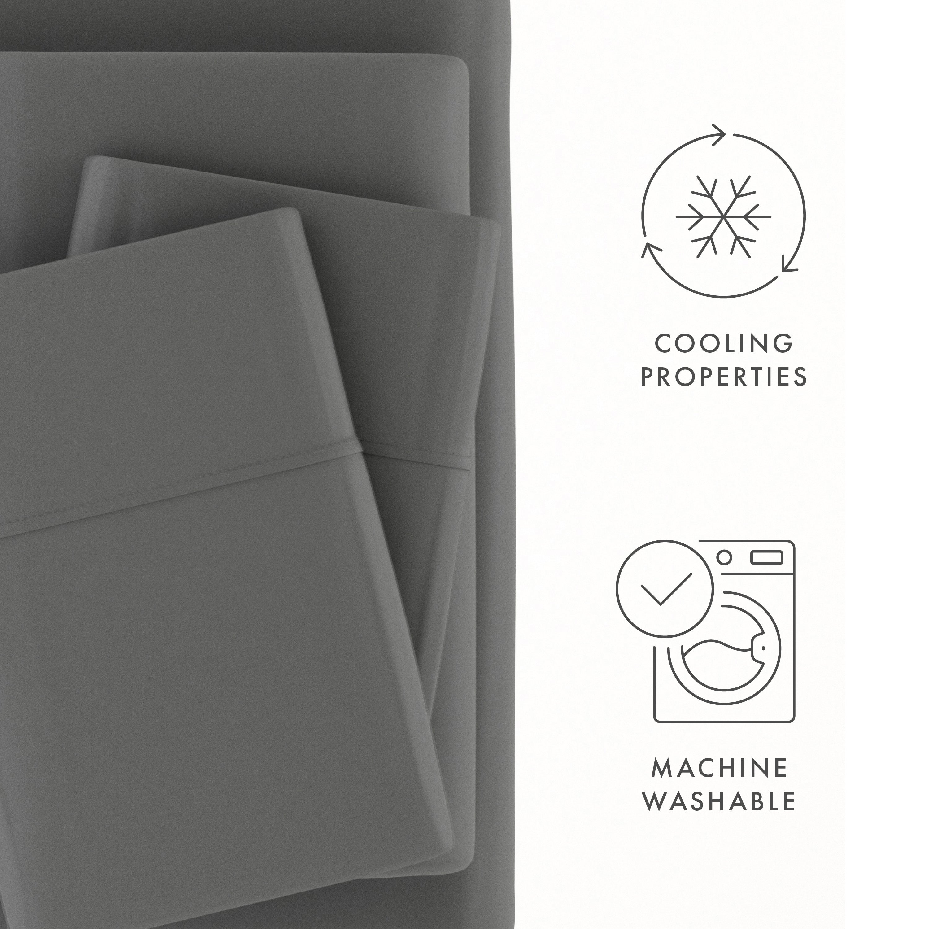 Bamboo Cooling 4 Piece Sheet Set
