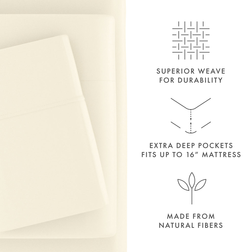 Bamboo Cooling 4 Piece Sheet Set