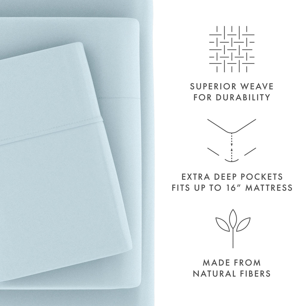 Bamboo Cooling 4 Piece Sheet Set