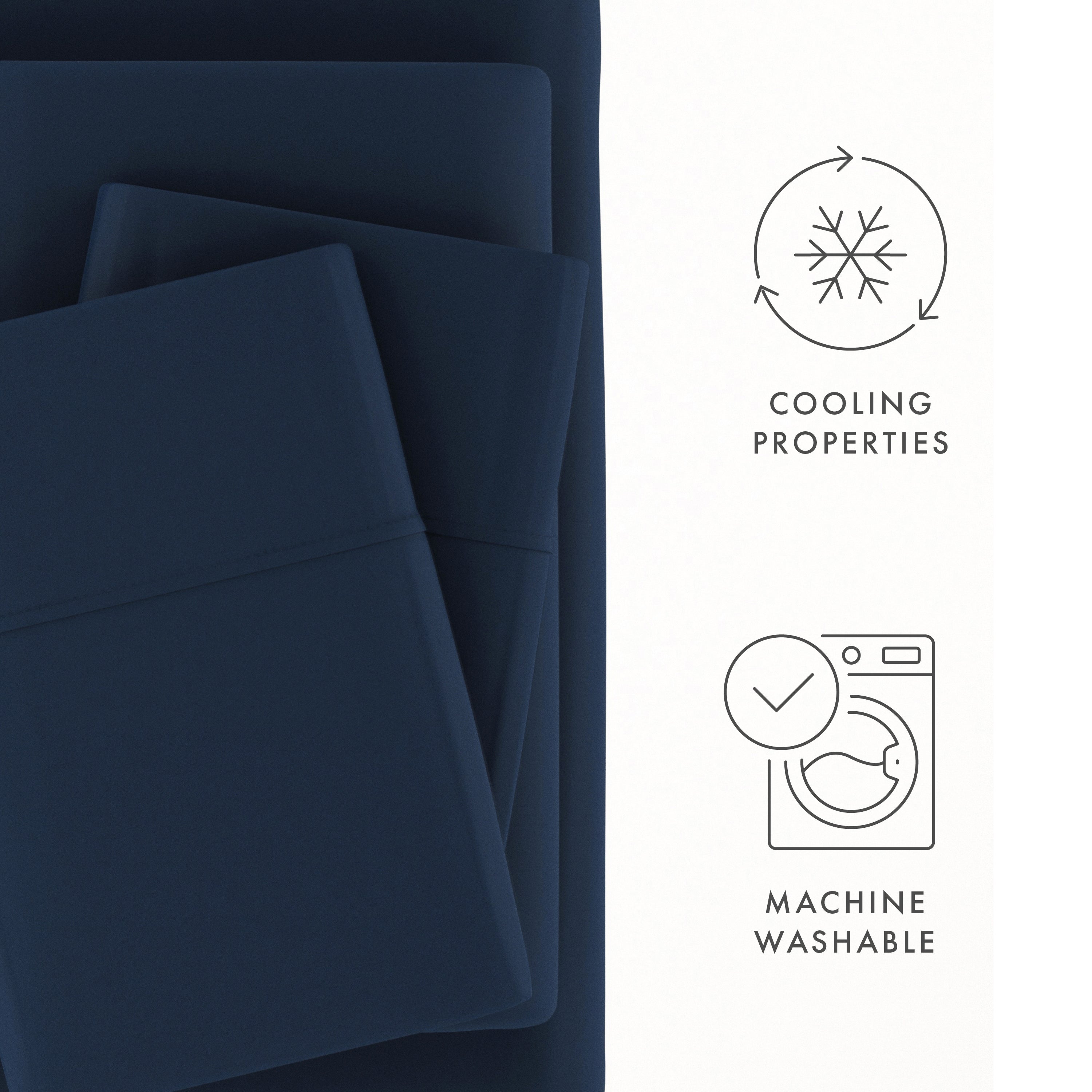 Bamboo Cooling 4 Piece Sheet Set