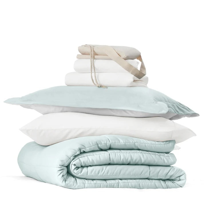 Aqua/Light Gray