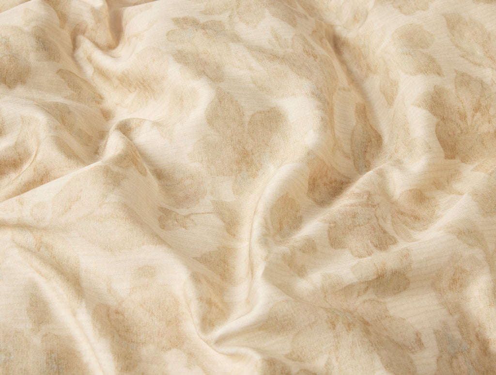 Camellia Organic Print Duvet Cover
