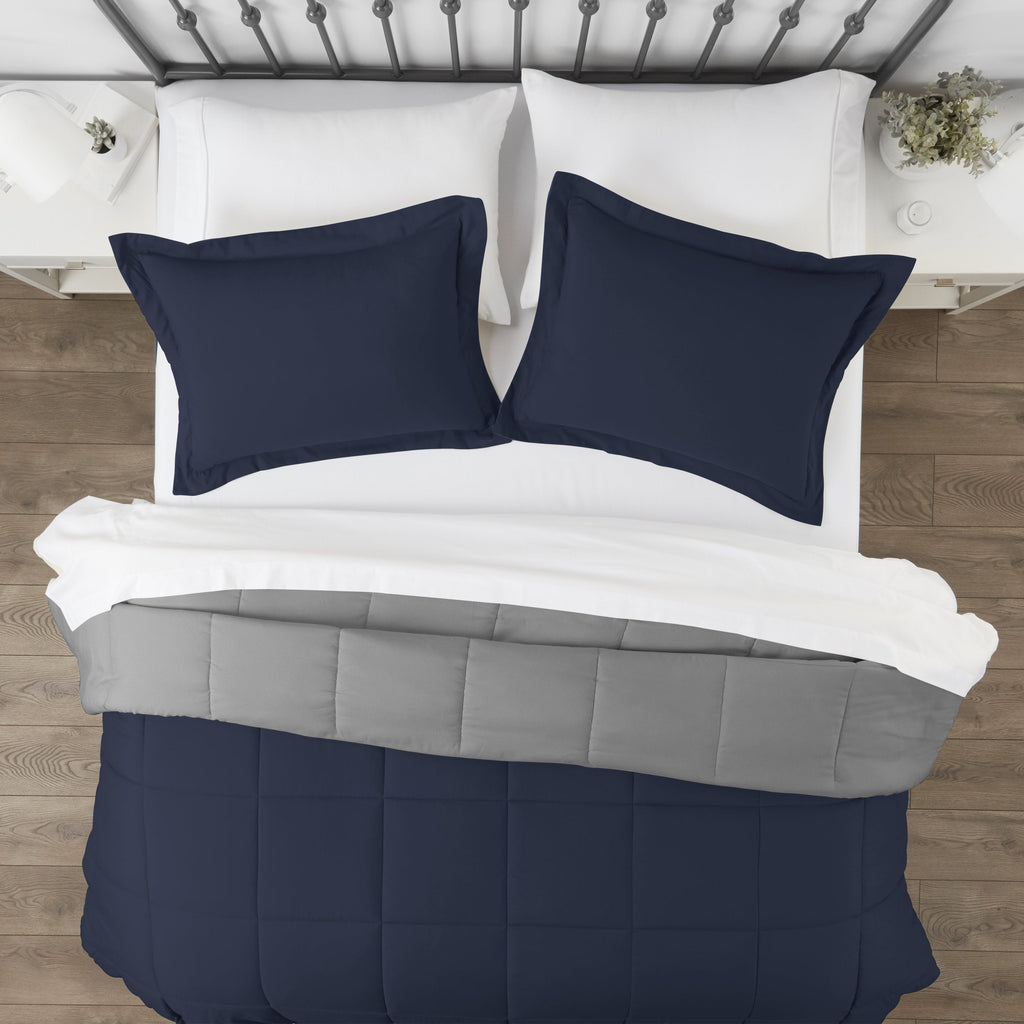 Reversible Down Alternative Comforter 3 Piece