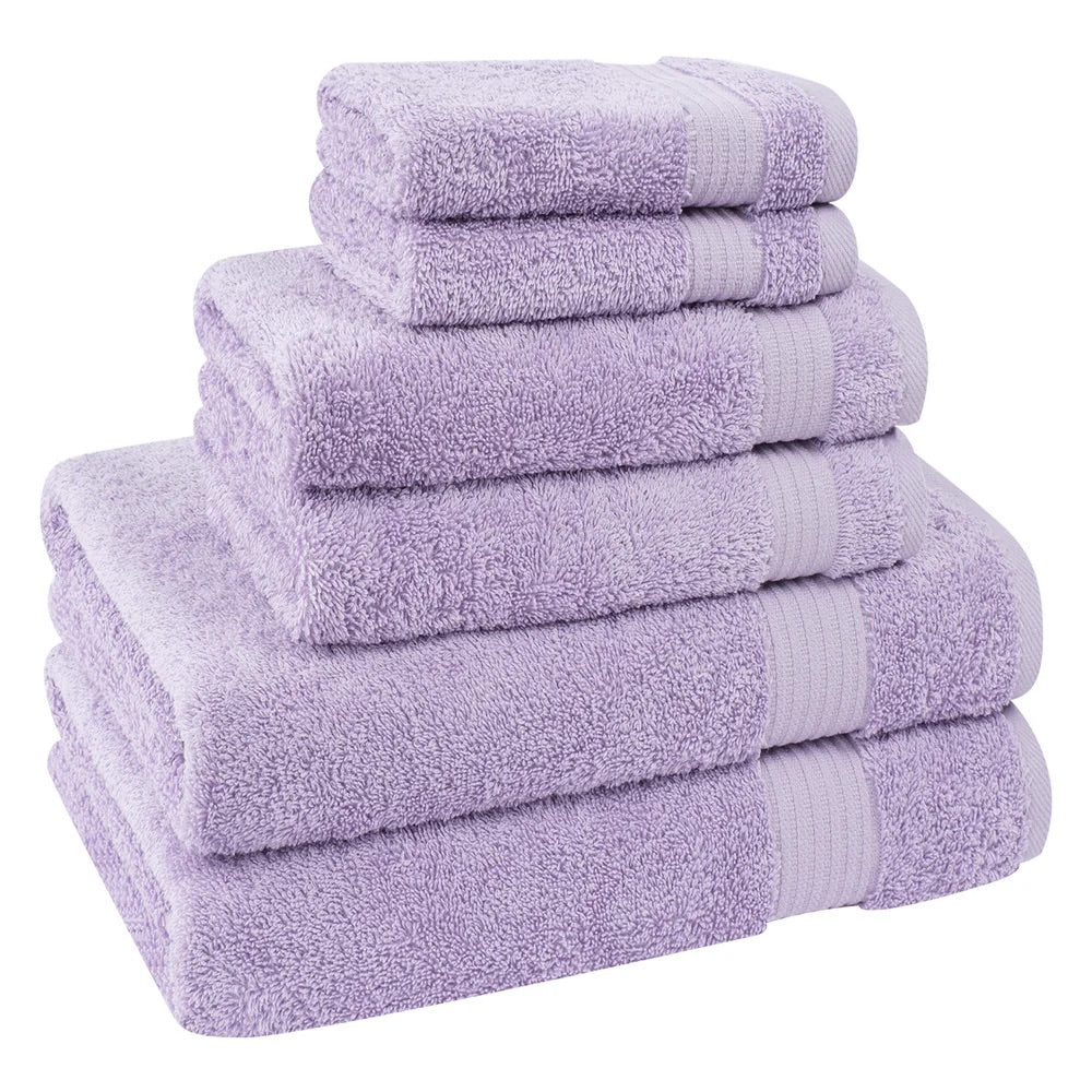Turkish Towel 6 Piece Set 100% Cotton