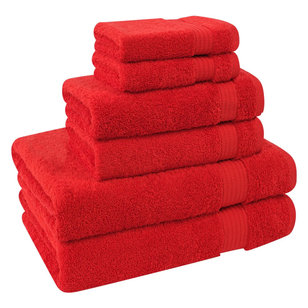 Turkish Towel 6 Piece Set 100% Cotton