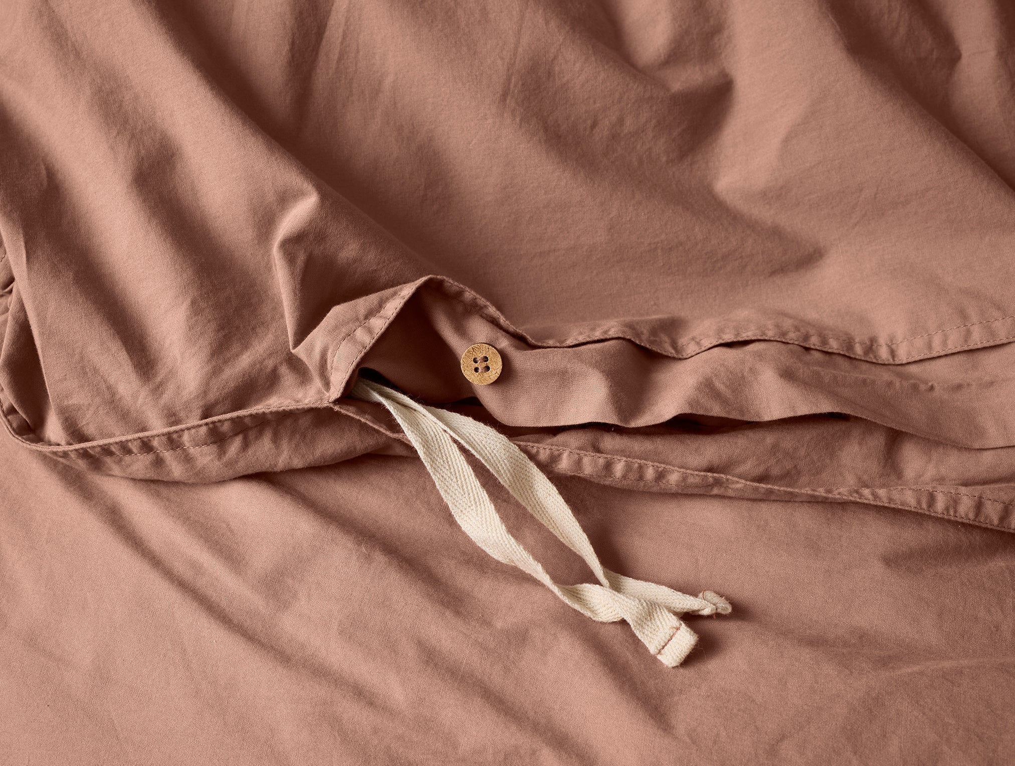 Organic Crinkled Percale™ Duvet Cover