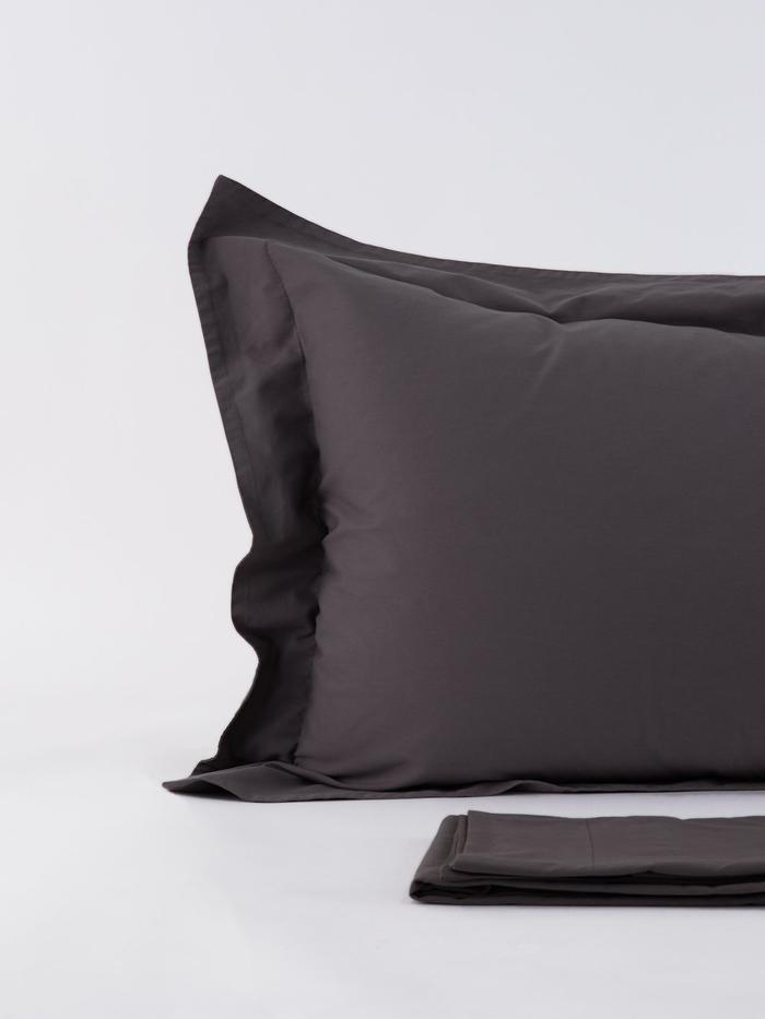 Organic Cotton Sateen Sham Single - Night