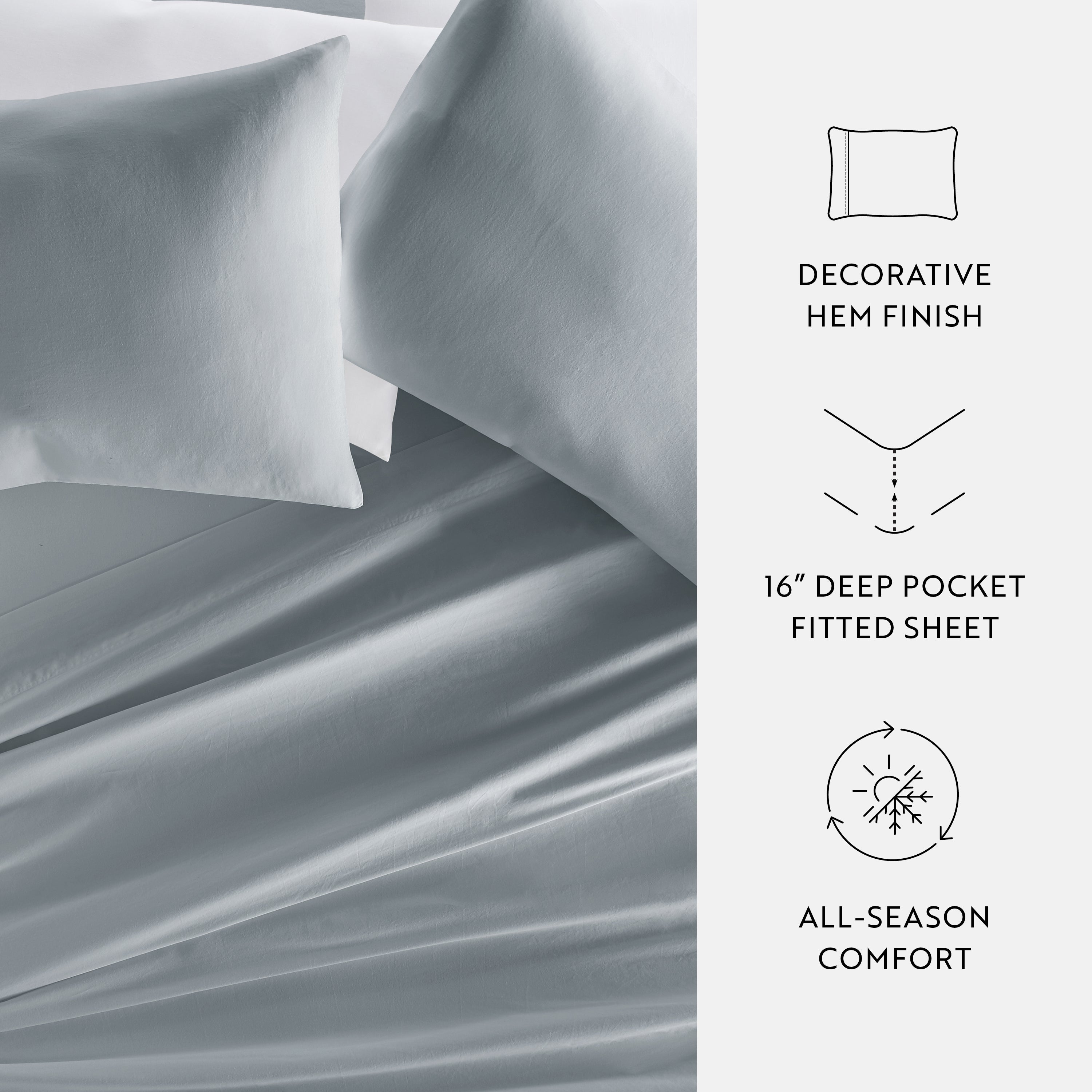 Cotton Sateen Sheets 300 Thread Count