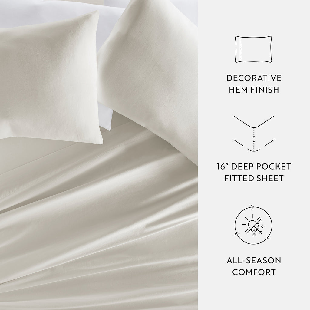 Cotton Sateen Sheets 300 Thread Count