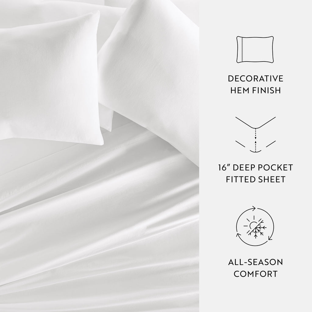 Cotton Sateen Sheets 300 Thread Count
