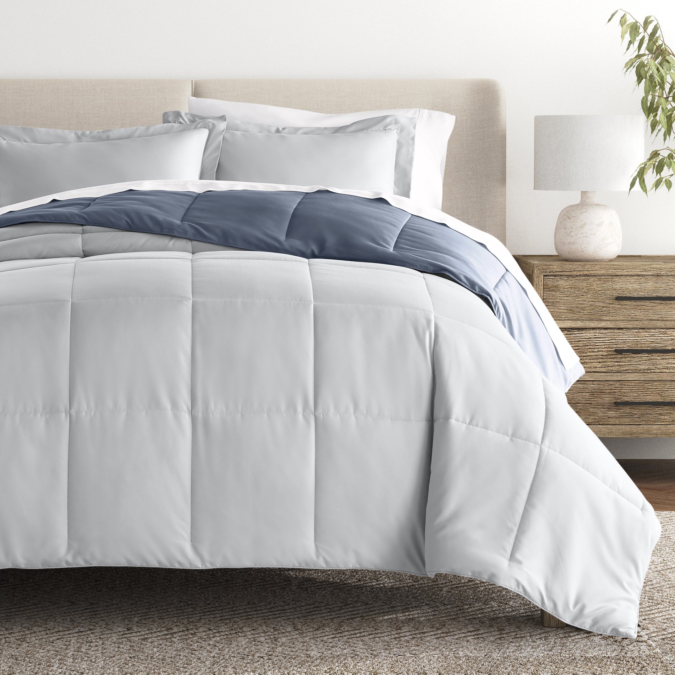 Reversible Down Alternative Comforter 3 Piece