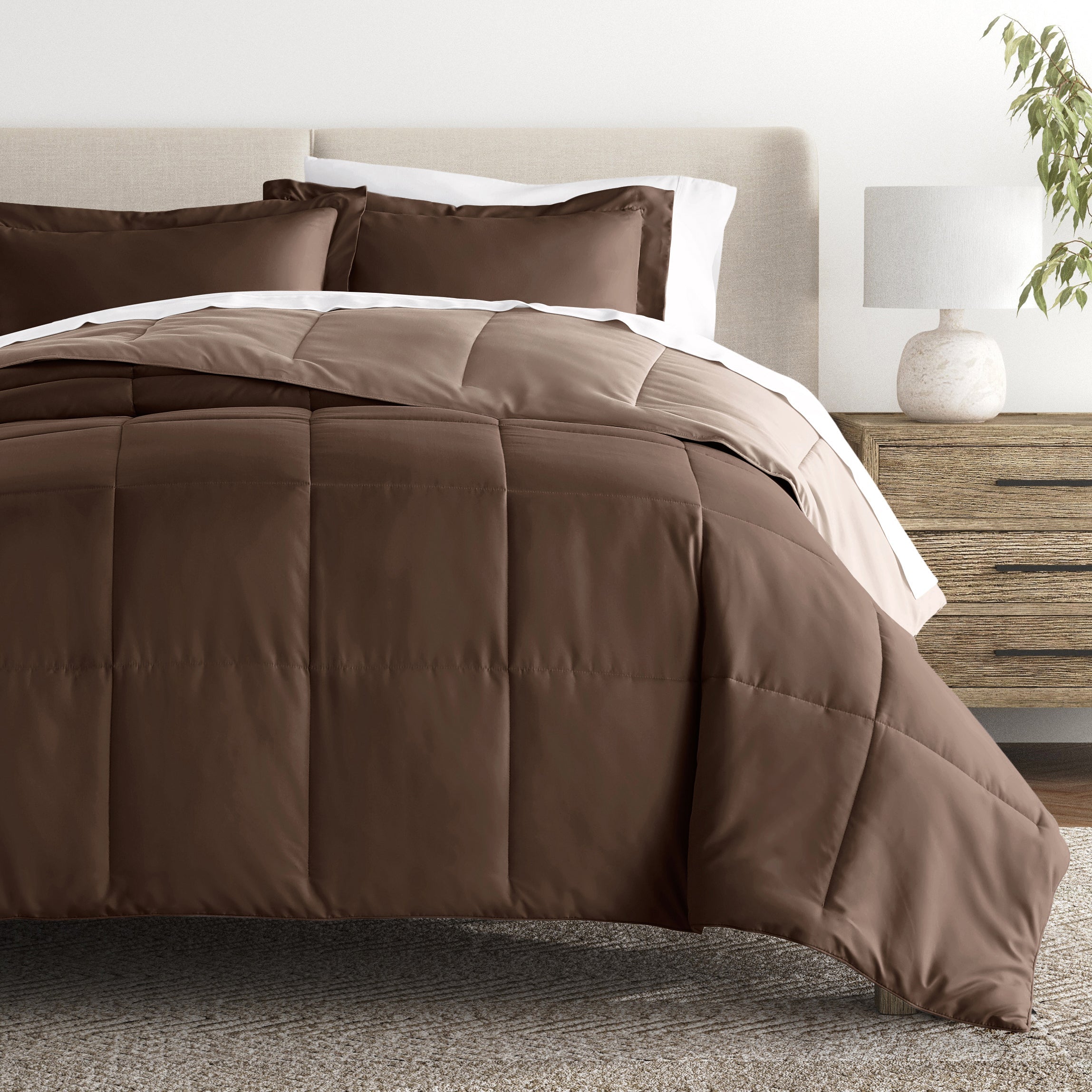 Reversible Down Alternative Comforter 3 Piece