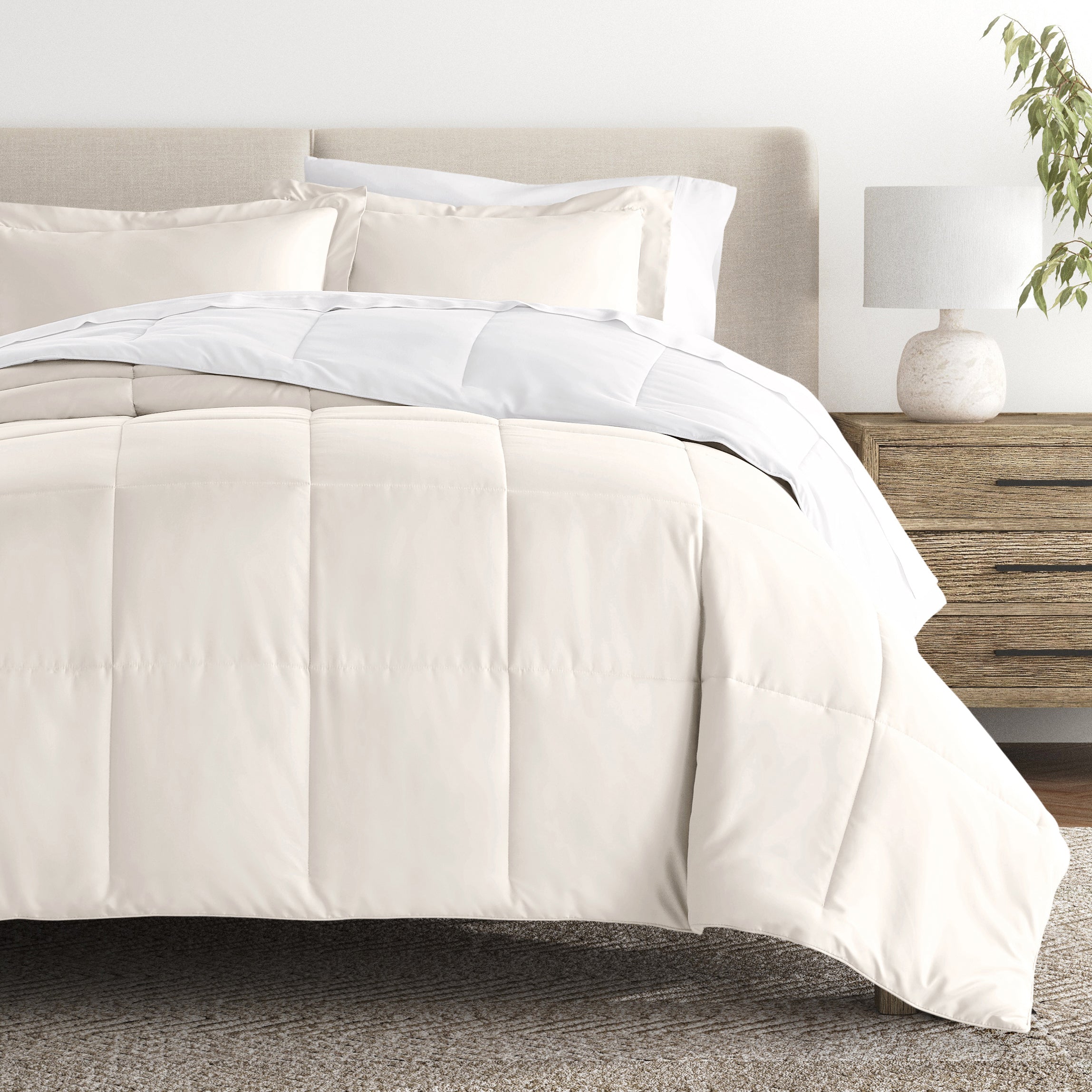 Reversible Down Alternative Comforter 3 Piece