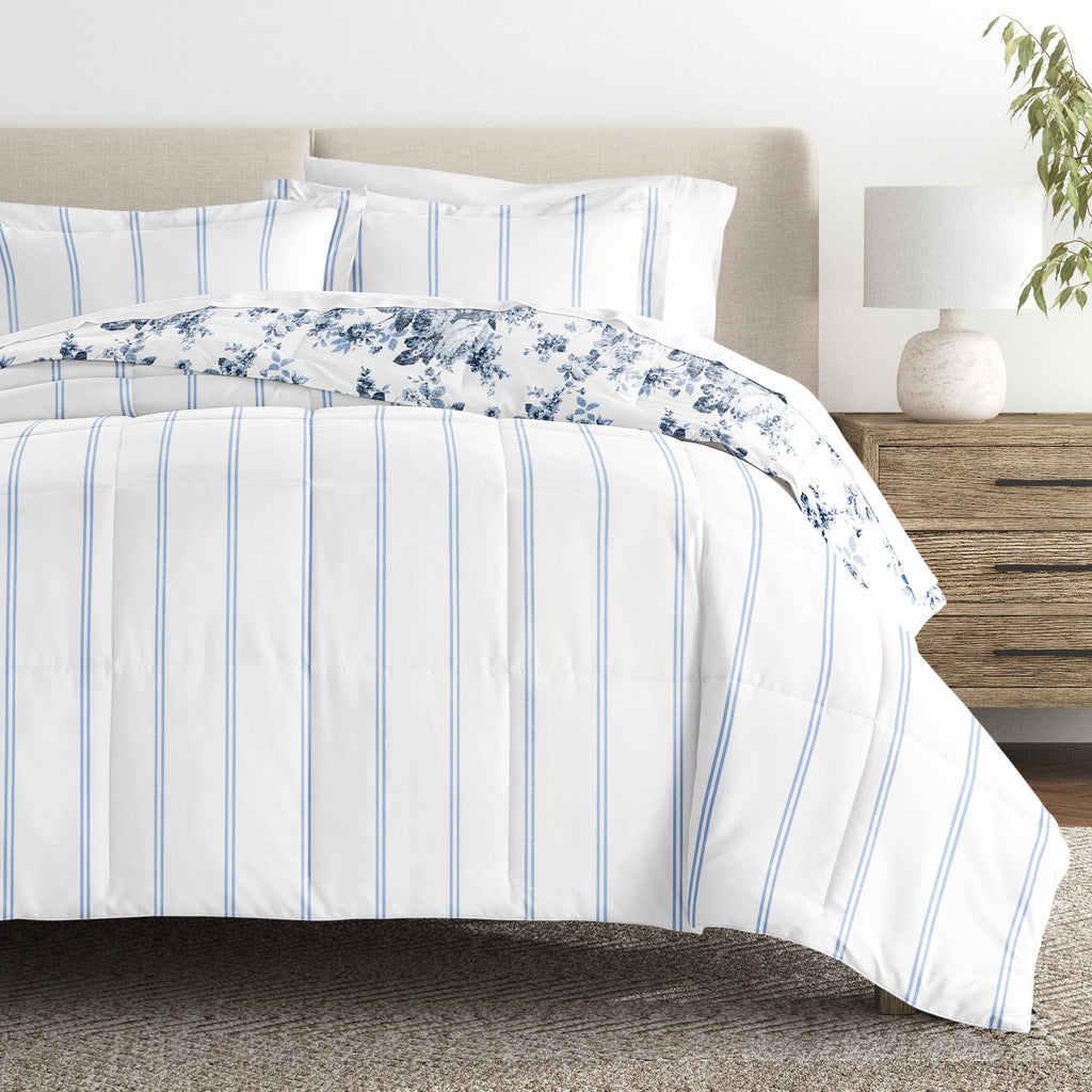 Reversible Down Alternative Comforter 3 Piece