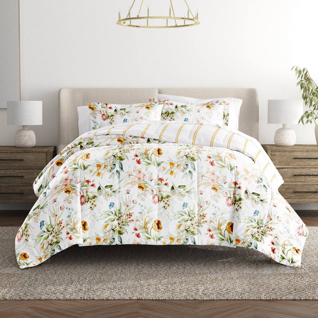 Reversible Down Alternative Comforter 3 Piece