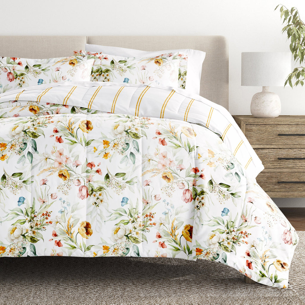 Reversible Down Alternative Comforter 3 Piece