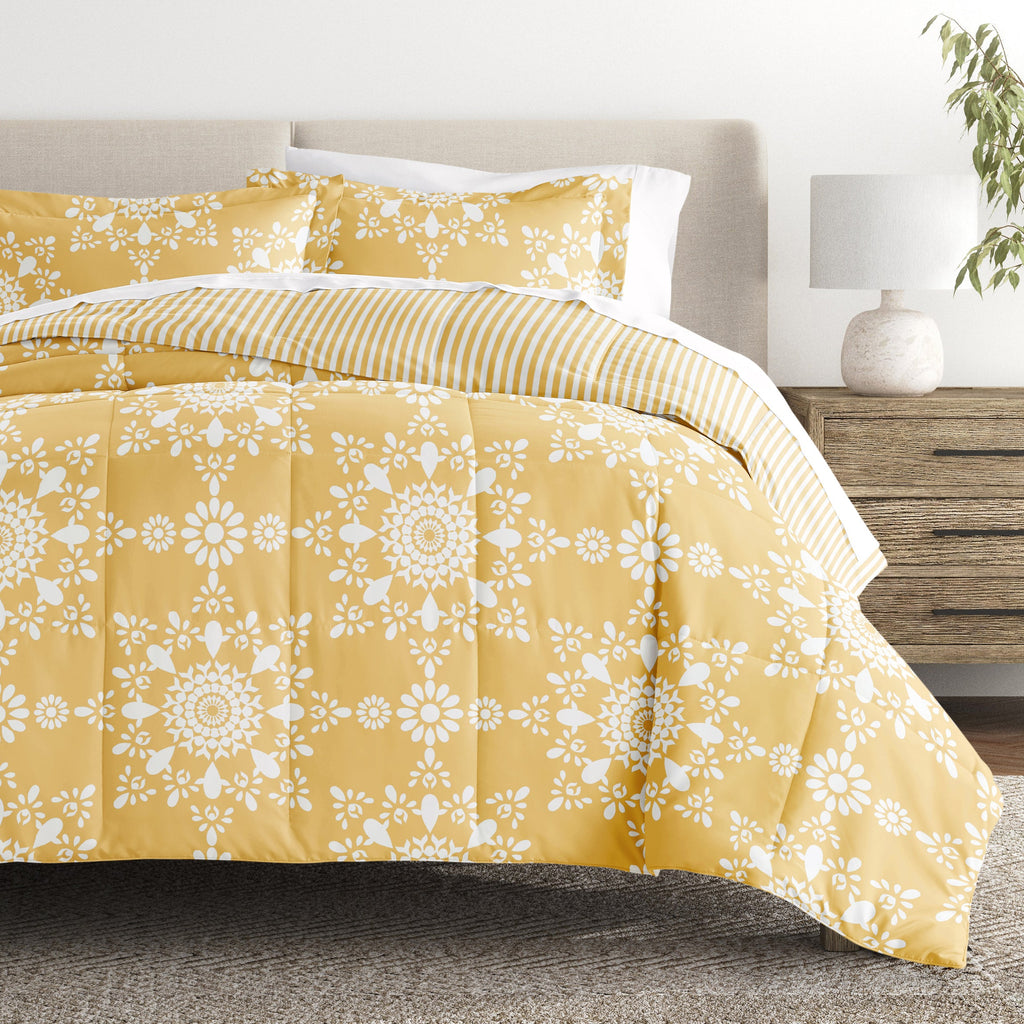 Reversible Down Alternative Comforter 3 Piece