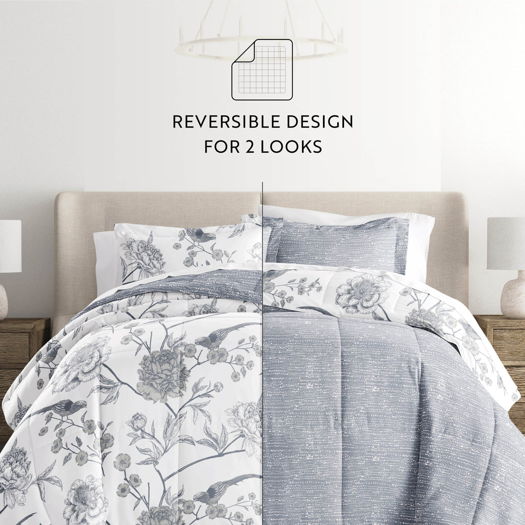 Reversible Down Alternative Comforter 3 Piece