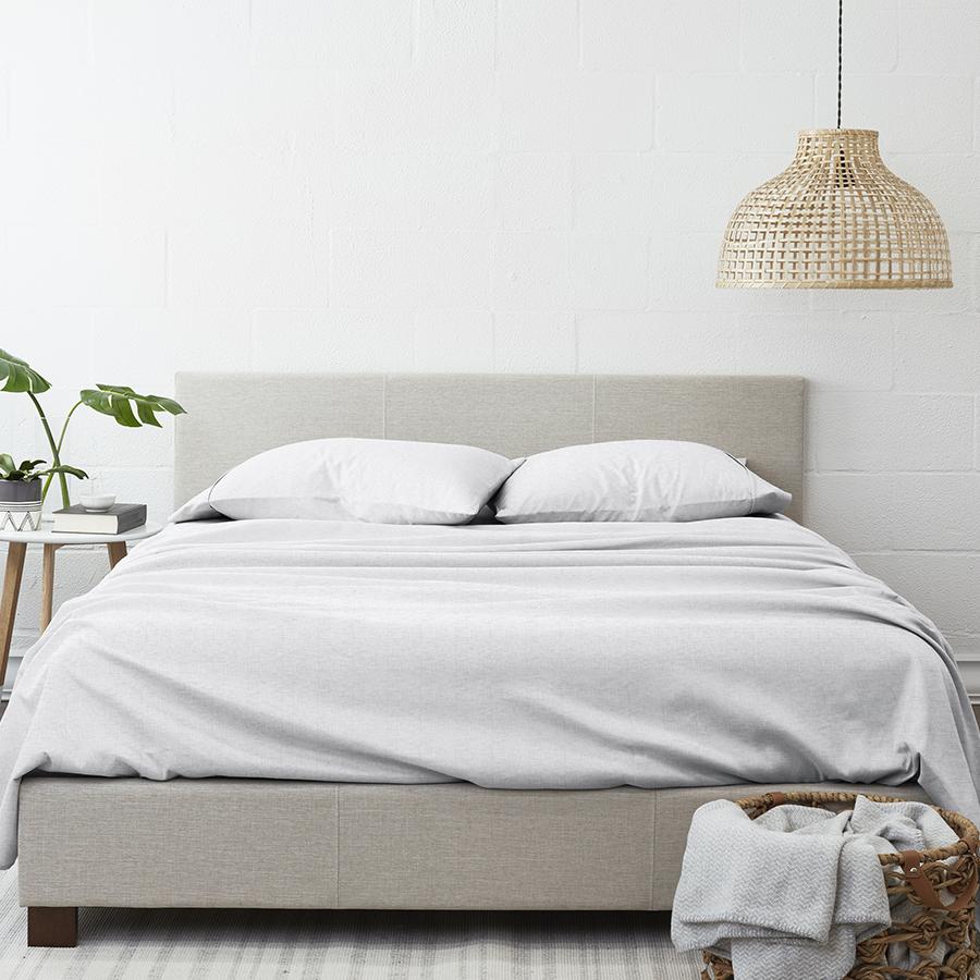 Ultra Soft Chambray Style Patterned Sheet Set