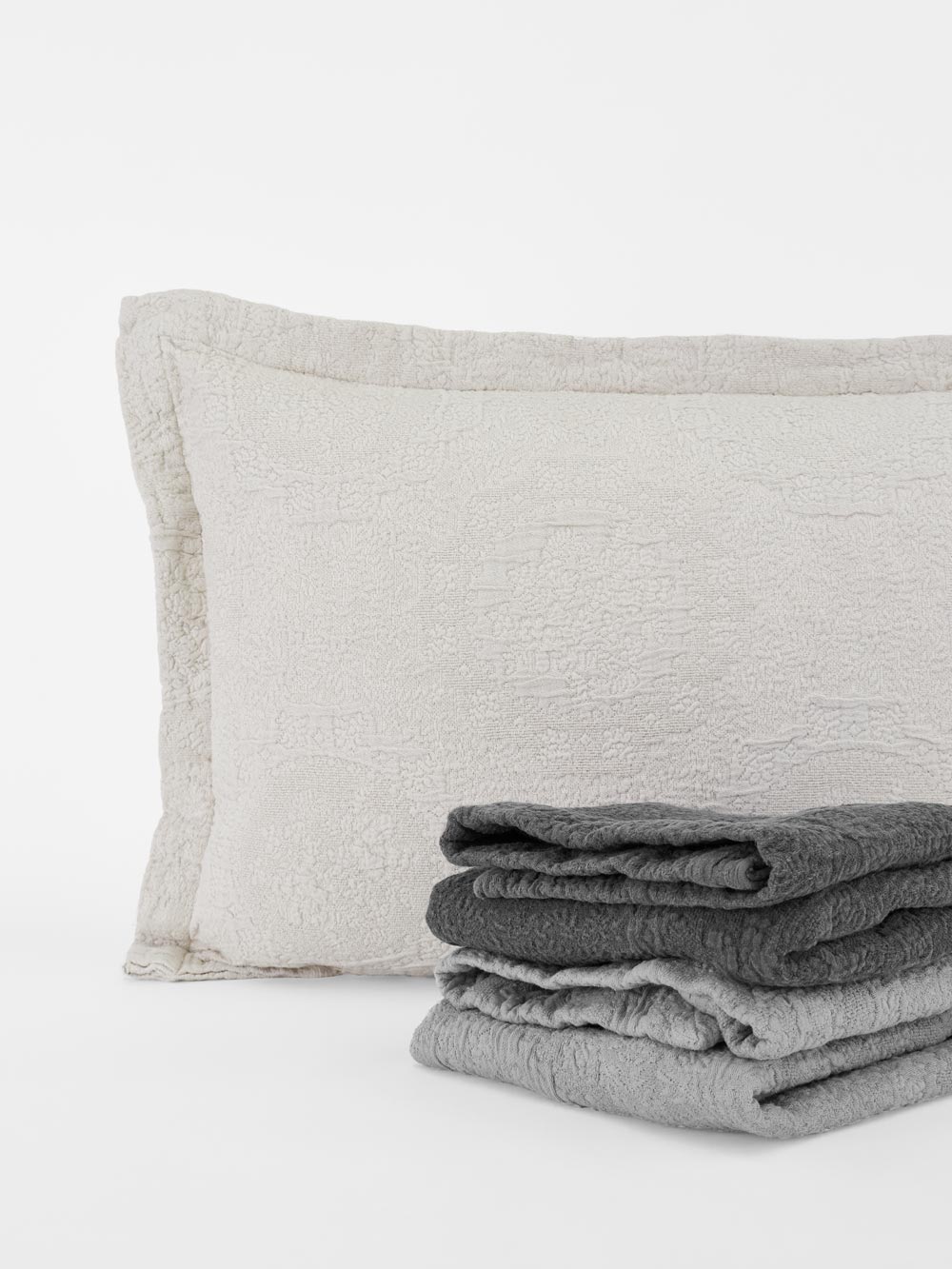 Antik Matelasse Sham Single - Iris