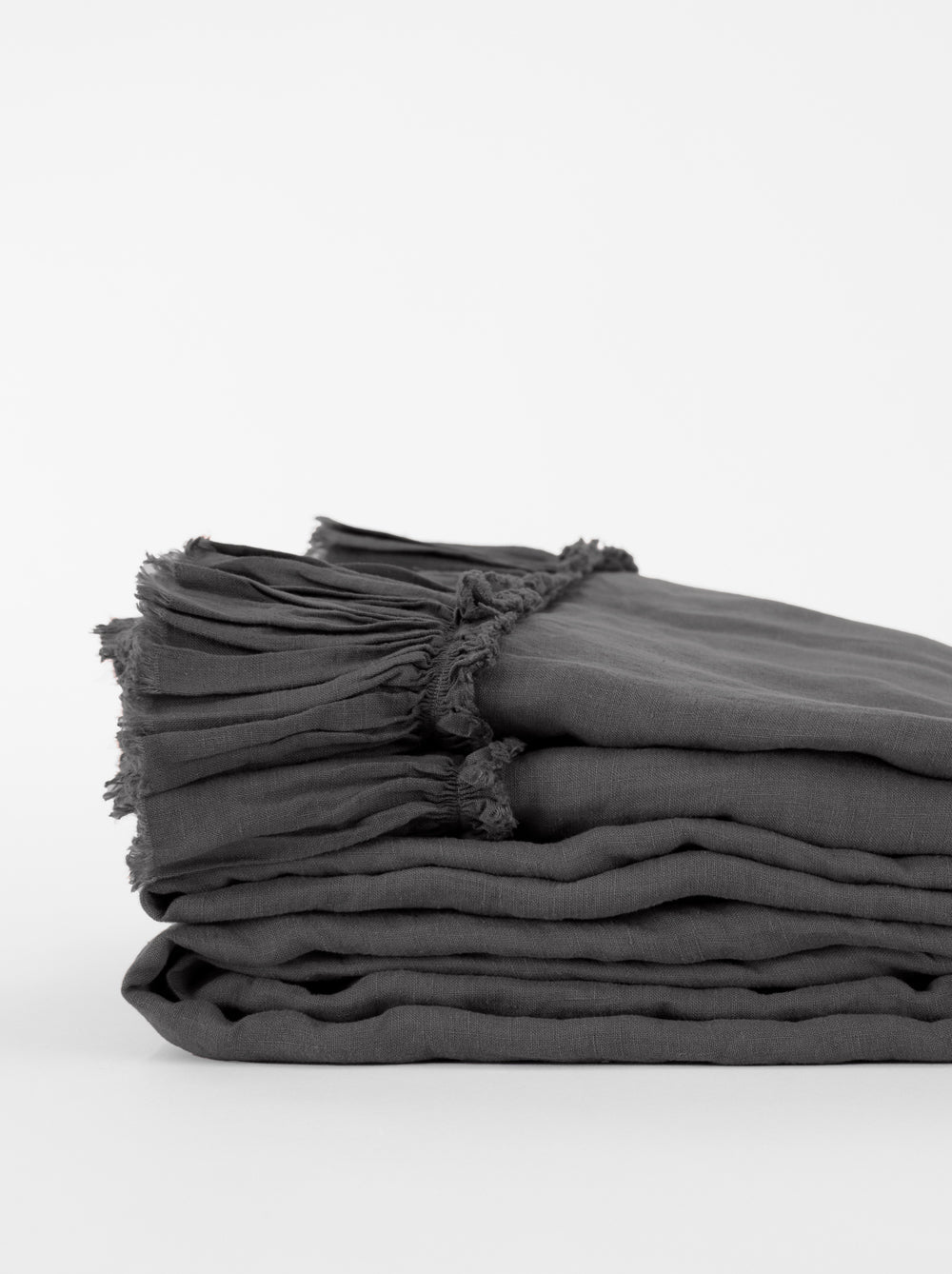 Tat Linen Duvet Cover - Iris