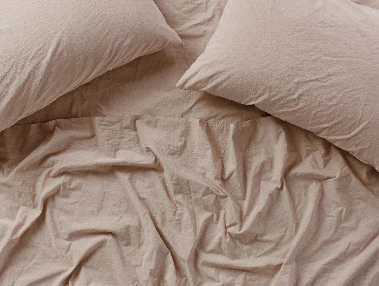 Organic Crinkled Percale™ Sheet Set
